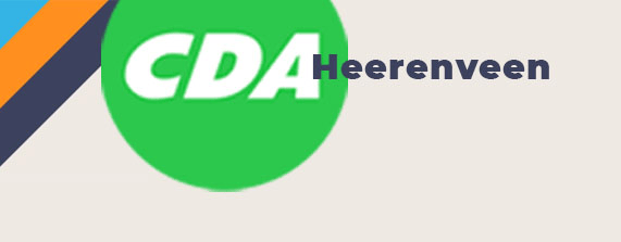 CDA - Heerenveen - verkiezingsbanner