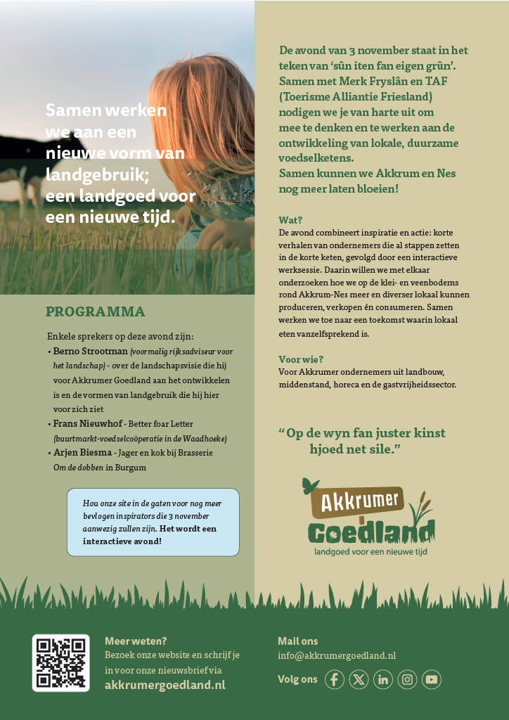 251023 Akkrum AkkrumerGoedland uitnodiging b