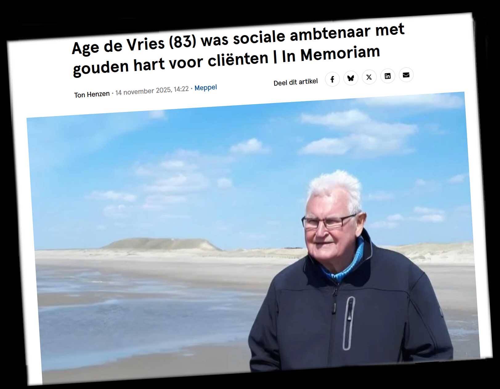 Grondlegger van de Minima Bode geboren en opgegroeid in Akkrum