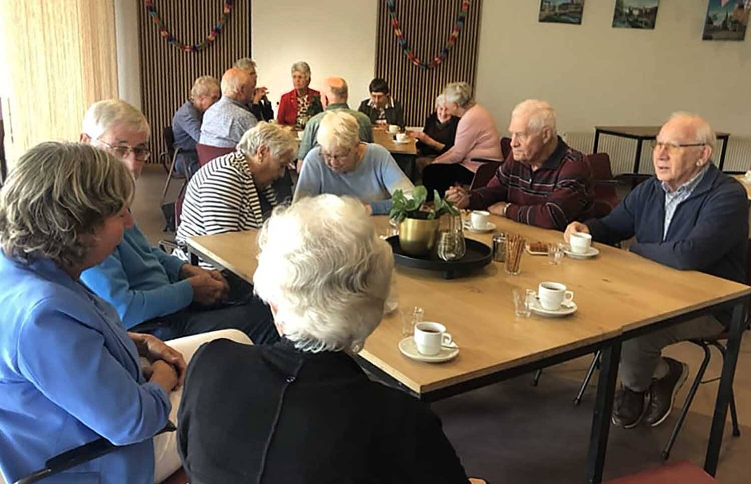 Koffie drinken in de Lantearne 2025