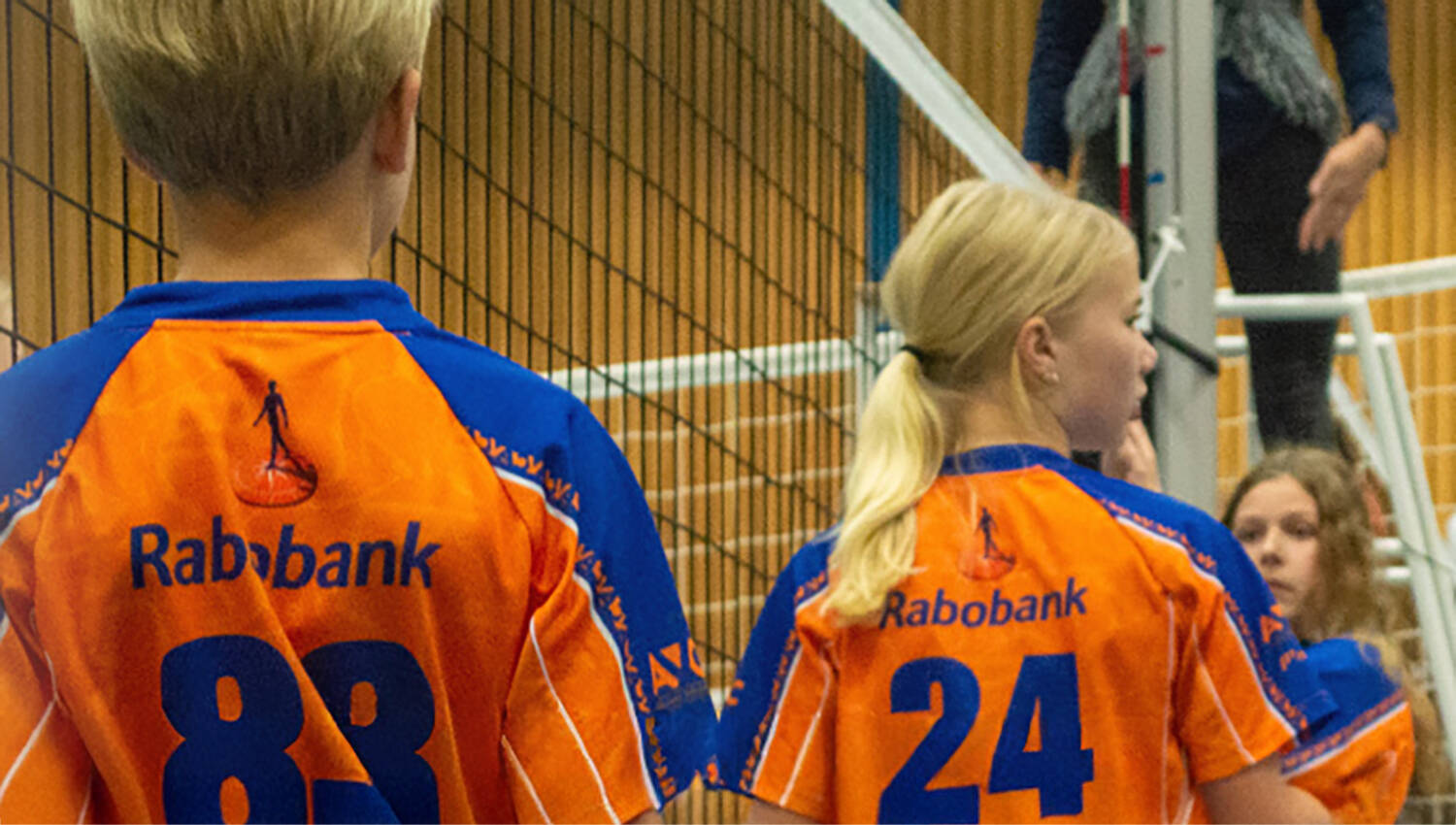 Kennismaken basisschooljeugd met volleybal bij AVC ’69