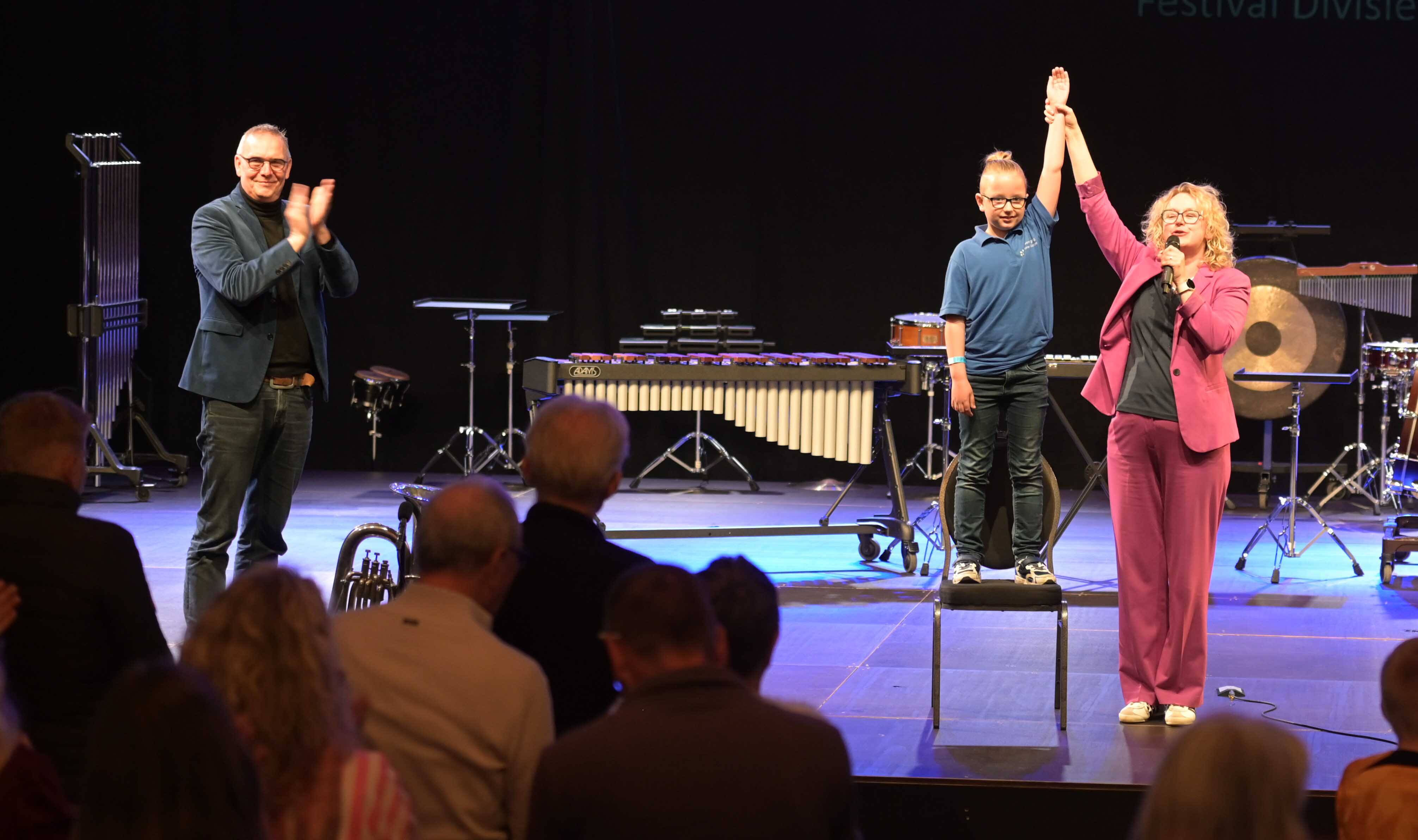Hidde Groothof (7) uit Akkrum: staande ovatie op Gouden SpikerFestival