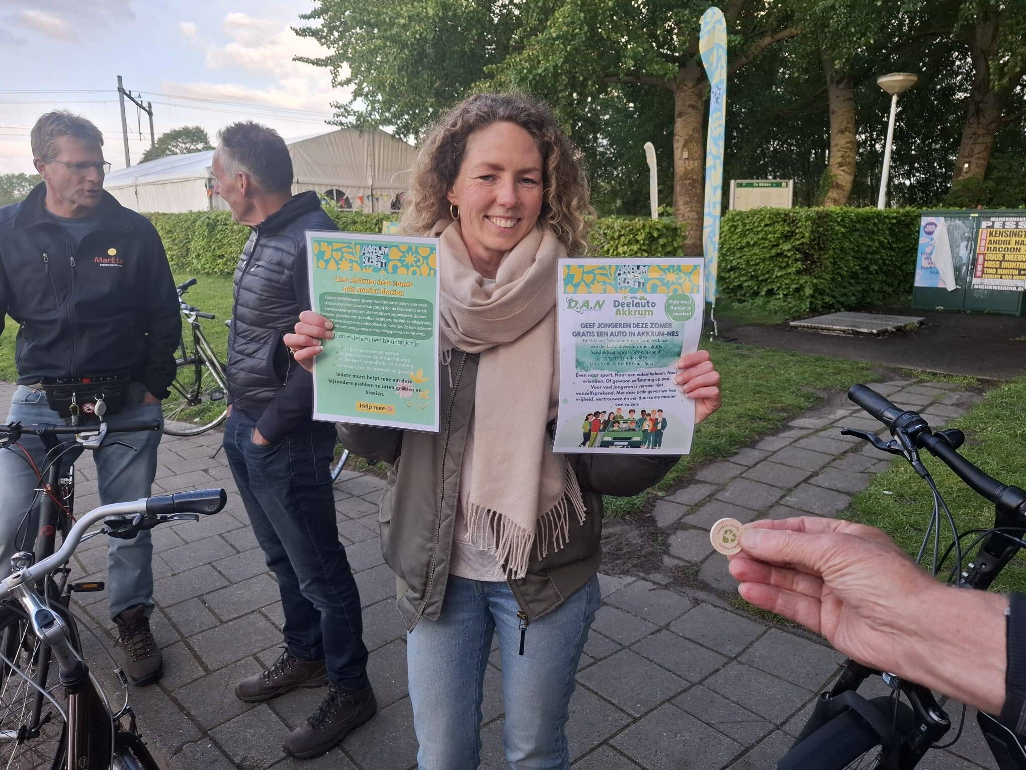 260518 Muntenactie met Margo Potma