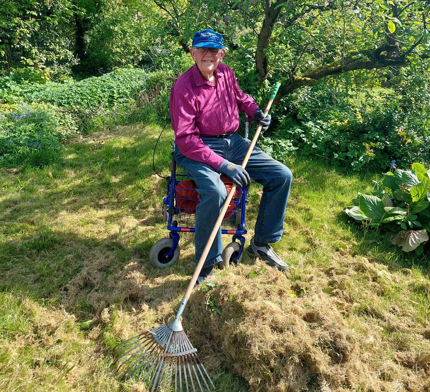 260703 Akkrum JanCalsbeek 100jaar 2