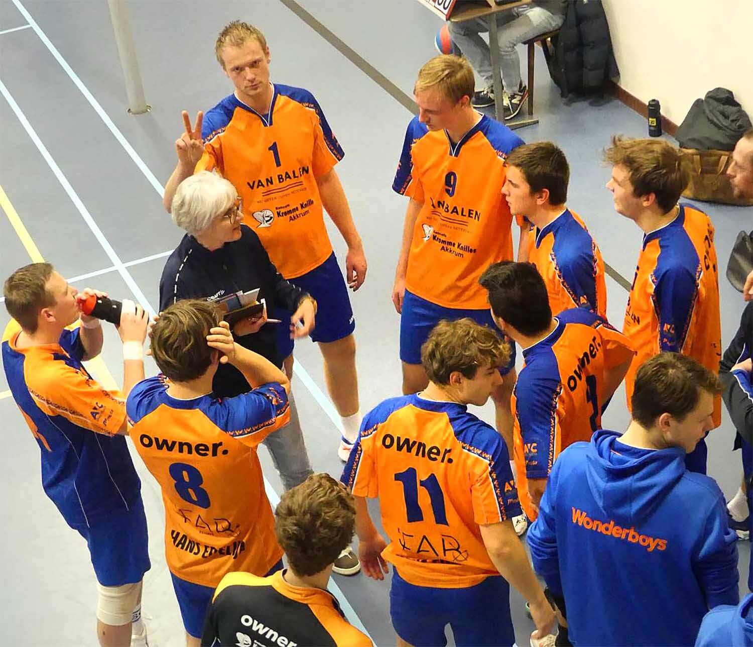 AVC '69 Heren 1 doet goede zaken in race om kampioenschap