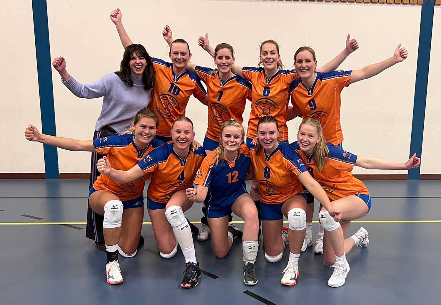 AVC ’69 Dames 1 klaar voor promotiekans na overtuigende thuiszege