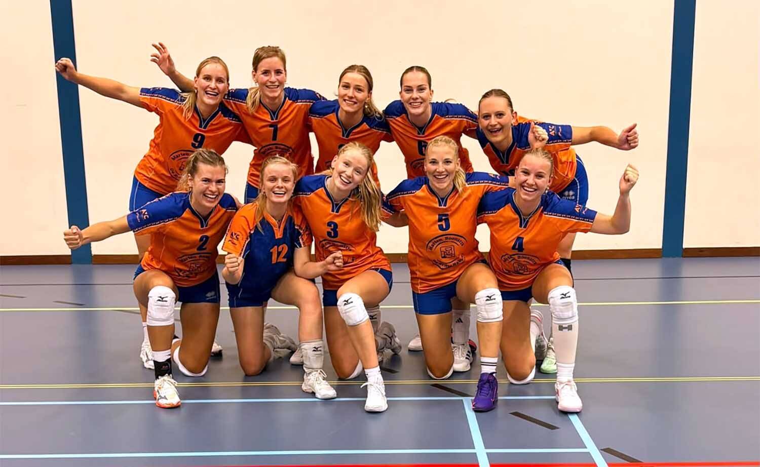 AVC’69 Dames 1 wint eerste thuiswedstrijd overtuigend