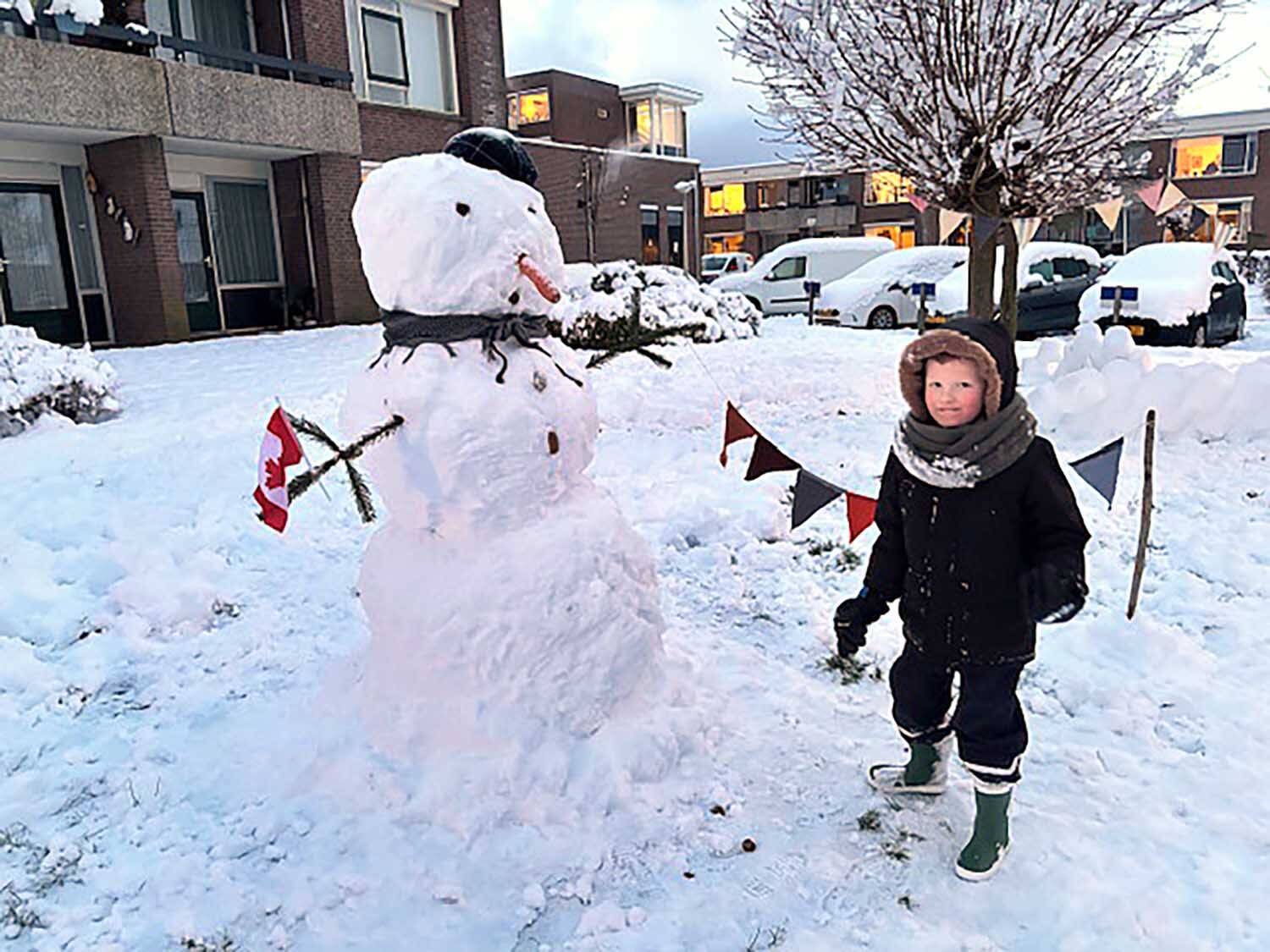 260107 Sneeuwpop JuriëndeBoer4jaar AriannedeBoer