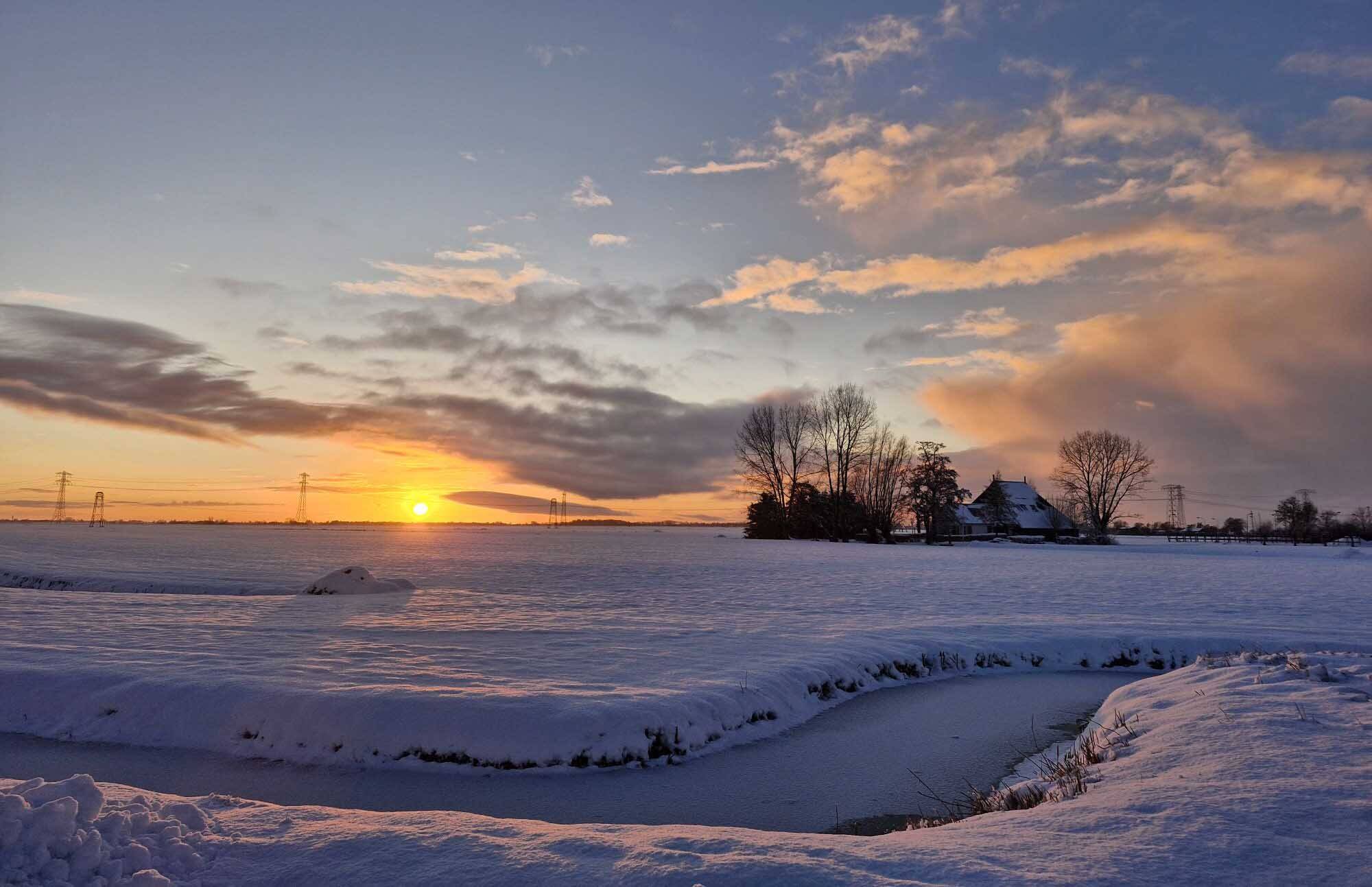 Lezersfoto's: winterpracht in Akkrum en Nes (H)