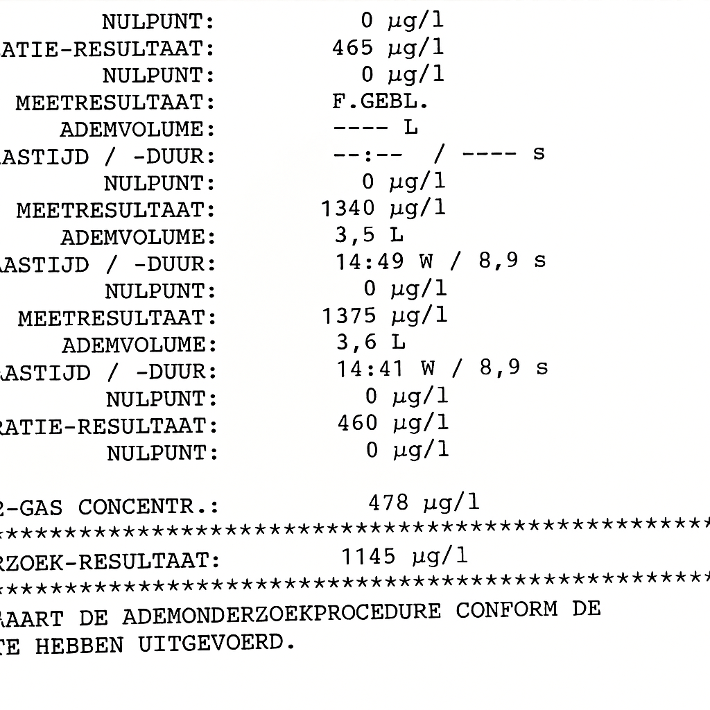 251108 Politie blaastest uitslag