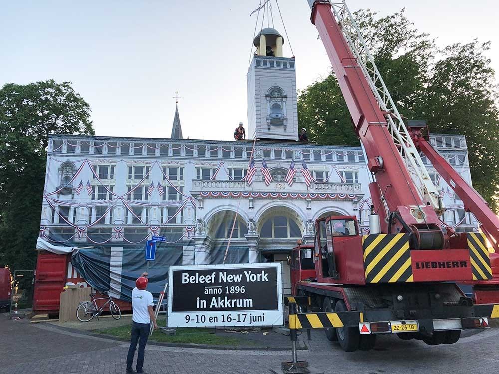 Vuurtoren hoogste punt op New York-dagen Akkrum (UPDATE)