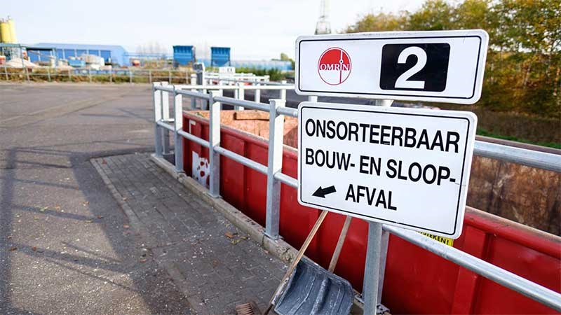 Reserveren voor bezoek aan de milieustraat Grou