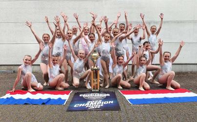 Jongste meiden DIF Akkrum Europees danskampioen