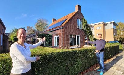 Akkrumers laten duurzaam huis zien tijdens open dag