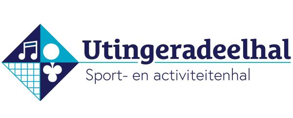 Nieuw logo Utingeradeelhal: 'meer dan sport'
