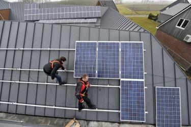 Recreatiebedrijf Pean plaatst 120 zonnepanelen