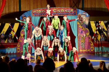 Drukbezocht kerstcircus in Akkrum