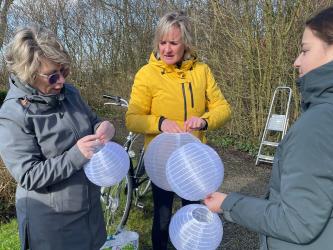 Opbouw 'Akkrum yn 't Ljocht' van start