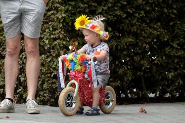 DikkeBandenRace in Akkrum voor schooljeugd