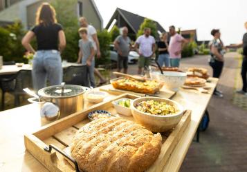 Bloeiweek: vegetarisch koken met buurtgenoten