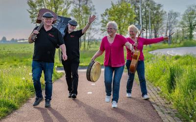 Concert met muziek van The Dubliners in Lantearnetún Akkrum