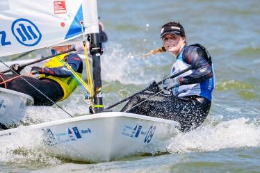 Zeilster Mirthe Akkerman uit Akkrum stopt topsportcarrière