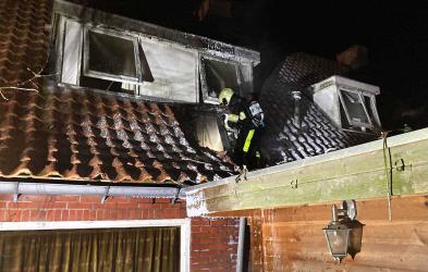 Politie: geen misdrijf bij dodelijke woningbrand Akkrum 