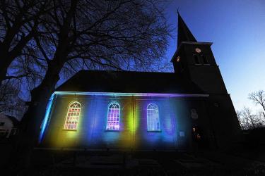 Kerkklokken Akkrum luiden vanwege watersnoodramp van 1825