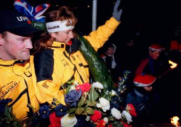 Klasina Seinstra doet Elfstedentocht herleven bij SVAN Akkrum-Nes