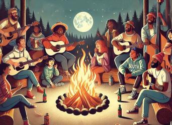 Popkoor Akkrum organiseert Kampvuursingalong bij jachthaven