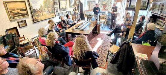 'Vurige' verhalenwandeling op bijzondere locaties in Akkrum