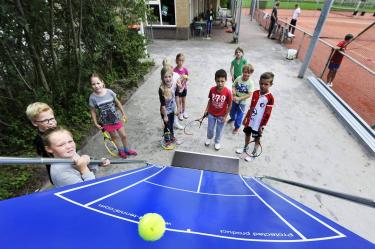 Open dag van Tennisvereniging Akkrum voor jeugd 