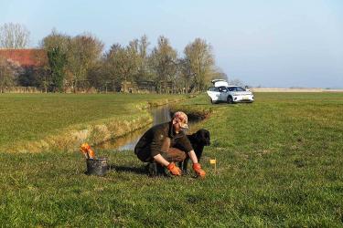 Met Bo op jacht naar de mollen