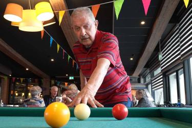 Ton van Zijp winterkampioen biljartclub ABC Akkrum