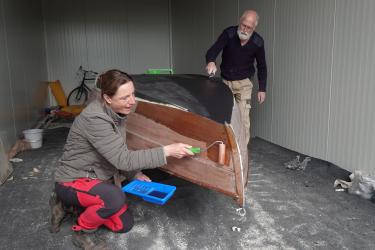 Restauratie Akkrumer Jol klaar voor watersportseizoen