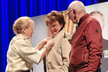 Leppehiem-vrijwilligster krijgt koninklijke onderscheiding