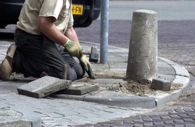 Trottoirs Leppehiem Akkrum: nog dit jaar plan groot onderhoud