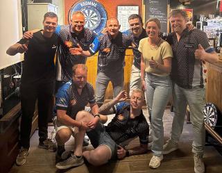 Derde Open Mid-Fryslân-darttoernooi in Akkrum