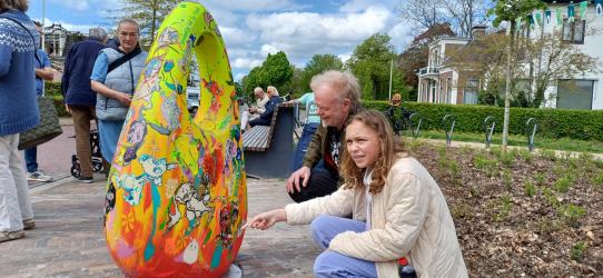 Kleurrijk watertappunt Akkrum geeft ‘positieve energie’