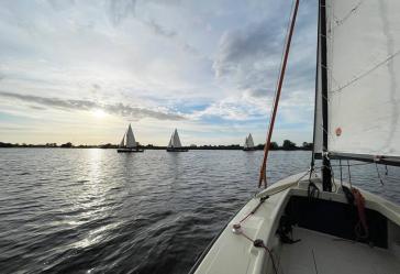 ‘Maandagavondzeilen’ AWS Eendracht weer van start