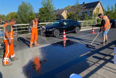 Vlot werk aan Himdykbrug Akkrum; amper hinder verkeer