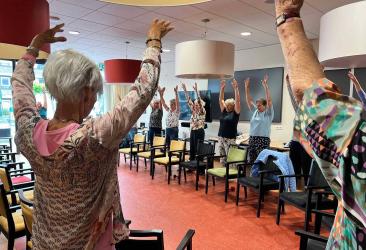 Heren laten het afweten bij ouderengym in Akkrum-Nes