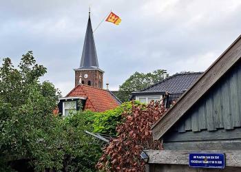 Dorpsvlag Akkrum voor het eerst in top tijdens Merke