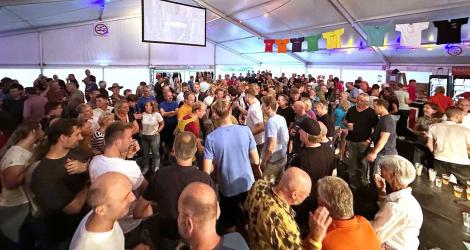 Recordaantal deelnemers Spikerslaan 2025 tijdens Akkrumer Merke