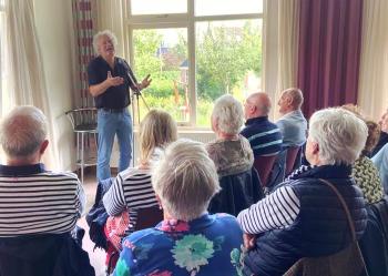 Verhalenverteller Stephan de Jong opnieuw in Lantearnetún Akkrum