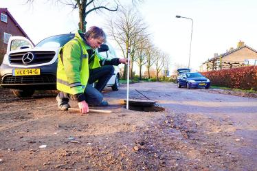 Gemeente vergeet brandweer bij herinrichting wegdeel Akkrum