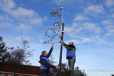 Winterverlichting centrum Akkrum krijgt nieuw ontwerp