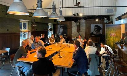 Dag van de Ondernemer in Akkrum: gebak en gesprek