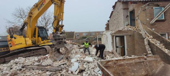 Burgerzin en Eendracht in Akkrum voor de kerst plat