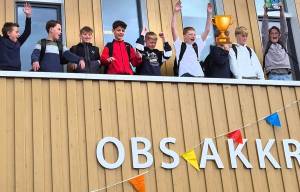 Voetbalteam obs Akkrum schoolkampioen Heerenveen